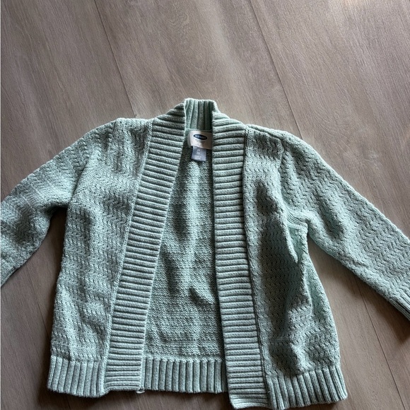 Old Navy Other - Old Navy Light Green Textured Cardigan